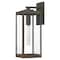 Quoizel Westover 1-Light Industrial Bronze Outdoor Wall Lantern WVR8406IZ - alternate 2